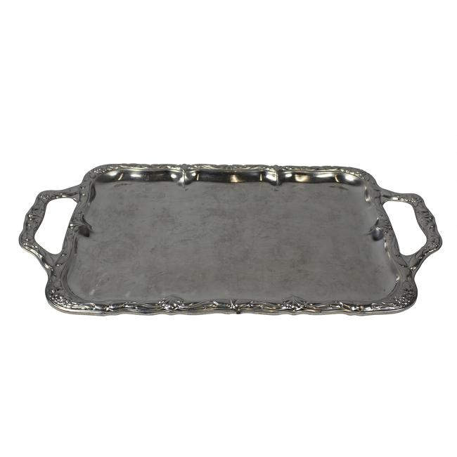 TRAYS SILVER PLATE RECTANGLE